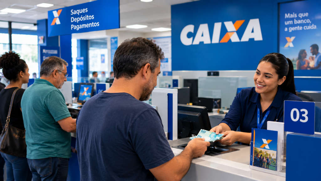 Sacando o 13º na agência