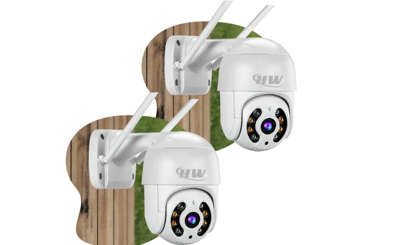 Kit 2câmera Ip Icsee Prova D'água