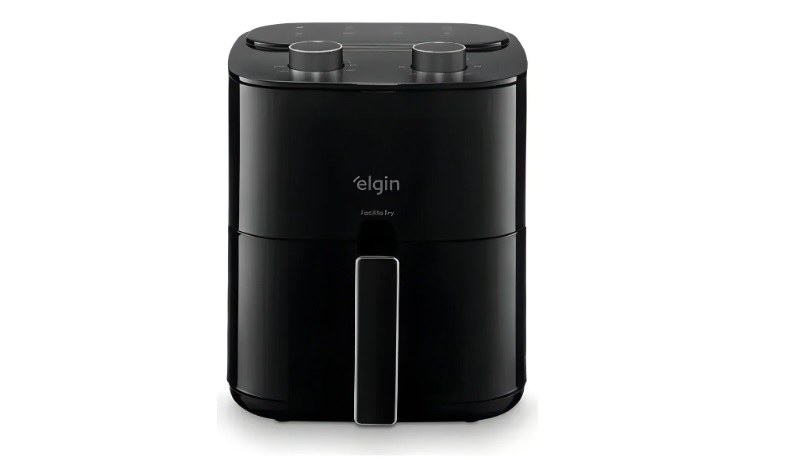 Fritadeira Air Fryer Facilita Fry 3,5litros Preta Elgin