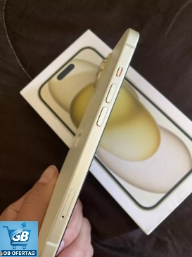 Destaca-se Imagem Enviada por Comprador do Apple iPhone 15 (256 GB) Fora da Caixa