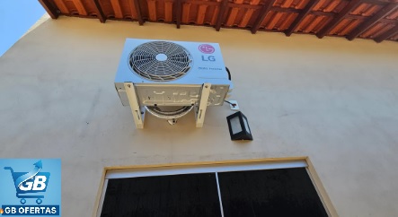 Destaca-se Imagem Enviada por Comprador da Condensadora do Ar Condicionado Hi Wall LG Dual Inverter Voice 12.000 Btus QeF