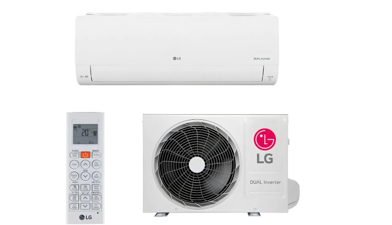 LG S3UW12JA31A Ar Condicionado Hi Wall LG Dual Inverter Voice 12.000 Btus QeF R-32