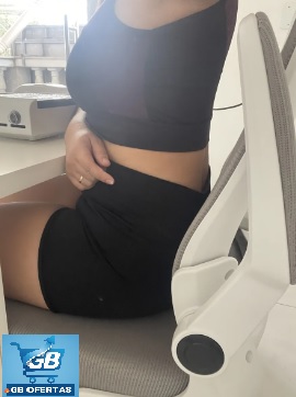 Cadeira De Escritório Home Office Ergonômica Blidshop 120kg em uso