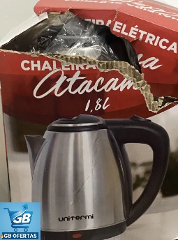 Chaleira Eletrica Atacama 1,8l Prateado Real3 Destaca-se Imagem Enviada por Comprador da Chaleira Eletrica Atacama 1,8L na Caixa