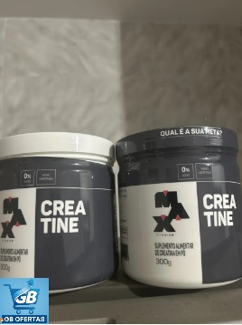 Creatina 300 Gr - Max Titanium Real4 Destaca-se Imagem Enviada por Comprador Mostrando a Creatina 300 Gr - Max Titanium no Armário