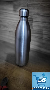 Destaca-se a Garrafa Térmica De Aço Inox 1 Litro 