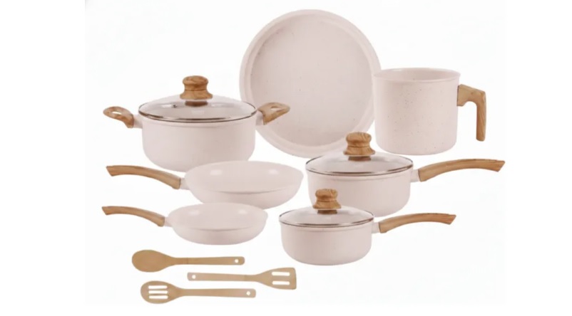 Jogo De Panelas Cerâmico Indução Tuut Ecoglide 10 Peças