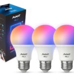 Kit 3 Lampadas Led Pera Smart Inteligente Wi Fi 2.4ghz Alexa Google 10w Rgb 2700k/6500k Branco Quente/neutro/frio E27 Cod: 290028177-3 Avant Neo