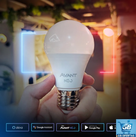 Destaca-se Imagem da Conectividade da Lampada de Led Pera Smart Inteligente Wi Fi