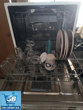 Lava Louças Hq Digital 8 Serviços Real3 Destaca-se Imagem Enviada por Comprador da Lava Louças Hq Digital 8 Serviços com a Gaveta Aberta