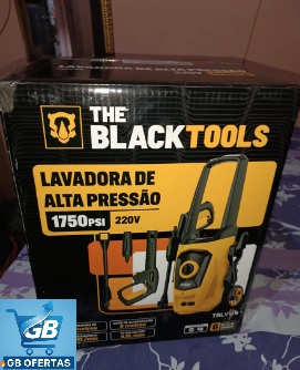 Destaca-se Imagem Enviada por Comprador da Lavadora De Alta Pressão The Black Tools na Caixa