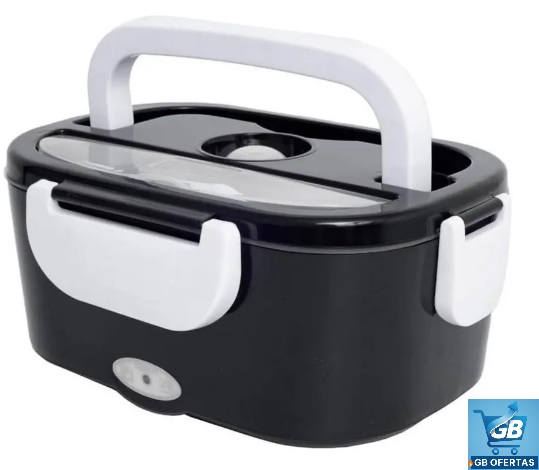 Destaca-se Imagem da Marmita Elétrica Térmica Portátil 1,5l Bivolt de Frente