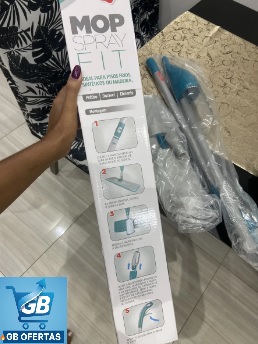 Mop Spray Fit Microfibra Verde Reservatório 365ml Flash Limp Real2 Destaca-se Imagem Enviada e Avaliada por Comprador do Mop Spray Fit Microfibra Verde Reservatório 365ml Flash Limp na Embalagem