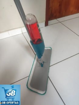 Mop Spray Fit Microfibra Verde Reservatório 365ml Flash Limp Real3 Destaca-se Imagem Enviada e Avaliada por Comprador do Reservatório do Mop Spray Fit Microfibra Verde Reservatório 365ml Flash Limp