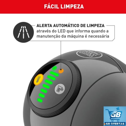 Destaca-se o Alerta de Limpeza do Nescafé Dolce