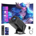Projetor Magcubic HY320 Grande Led 390ansi 1080P Full Hd 4k Hdmi Usb Android 11 Smart Wi-fi6 Bluetooth 5.0 Cinema Home Com Controle Remoto por Cinema Em Casa Imagem Nítida Compatível