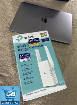 Destaca-se Imagem Enviada por Comprador do Repetidor de Sinal Wi-Fi 6 TP-Link em Casa