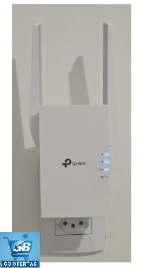 Destaca-se Imagem Enviada por Comprador do Repetidor de Sinal Wi-Fi 6 TP-Link em Uso