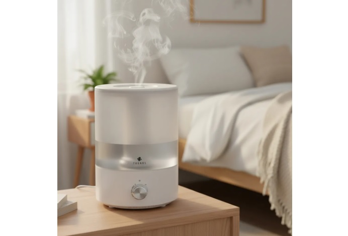 Umidificador e Aromatizador de Ar Ultrassônico Tronos GL2102 2,8L Bivolt Branco com Névoa Regulável para Quarto