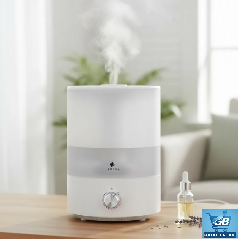 Destaca-se o Umidificador e Aromatizador de Ar Ultrassônico Tronos GL2102 2,8L Bivolt em Uso