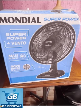 Detalhe da grade removível do Ventilador Mondial VSP-40