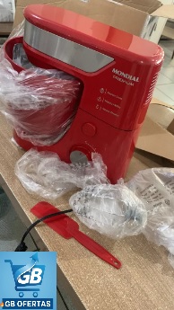 Batedeira Planetária, Mondial, 700W - BP-01P-B Real3 Destaca-se Imagem Enviada e Avaliada por Comprador da Batedeira Planetária Mondial 700W - BP-01P-B na Cor Vermelha