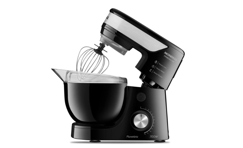 Batedeira Planetária, Mondial, 700W - BP-01P-B Top