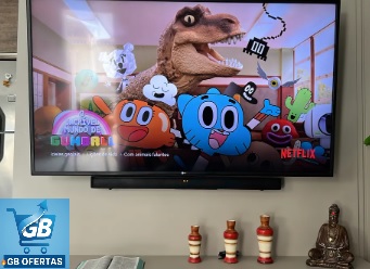 Caixa De Som Tv Sound Bar Jbl Bluetooth Som Cinema Sb180 Real1 Destaca-se Imagem Enviada e Avaliada por Comprador da Caixa De Som Tv Sound Bar Jbl Bluetooth Som Cinema Sb180 na Parede