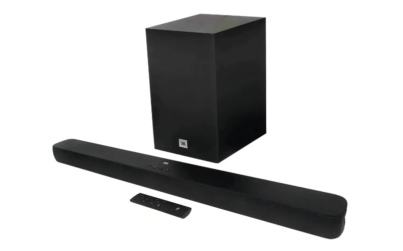 Caixa De Som Tv Sound Bar Jbl Bluetooth Som Cinema Sb180 Cor Preto Frequência 50/60Hz