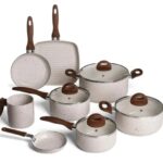 Conj de Panelas 8 Peças Ceramic Life Smart Plus Vanilla - Brinox