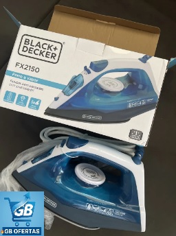 Destaca-se Imagem Enviada e Avaliada por Comprador do Ferro De Passar Roupa À Seco Ou Vapor Black+Decker Fx2150 na Caixa