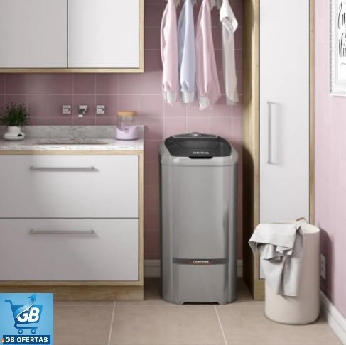 Destaca-se Imagem Ilustrativa do Tanquinho Colormaq 10kg Prata