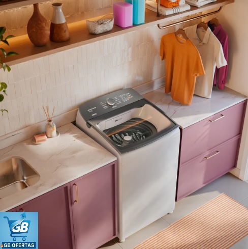 Destaca-se Imagem Ilustrativa da Máquina De Lavar Brastemp 14kg