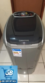 Máquina de lavar semi-automática Tanquinho Colormaq 10kg Real1 Destaca-se a Imagem Enviada e Avaliada por Comprador da Frente da Máquina de lavar semi-automática Tanquinho Colormaq 10kg