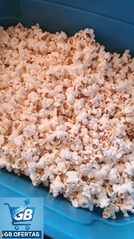 Destaca-se Imagem Enviada e Avaliada por Comprador da Pipoca Feita pela Pipoqueira Elétrica Pp 04 Popflix Branca Mondial