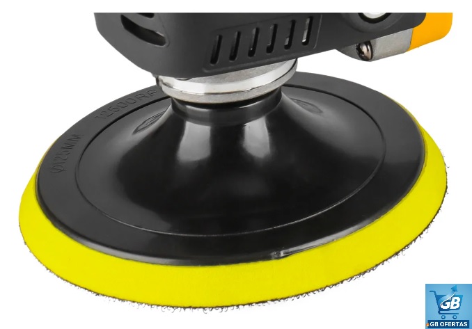 Destaca-se Imagem do Disco da Politriz Lixadeira Automotiva Angular Profissional 5 1000w