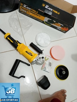 Destaca-se Imagem Enviada e Avaliada por Comprador da Politriz Lixadeira Automotiva Angular Profissional 5 1000w Desmontado no Chão