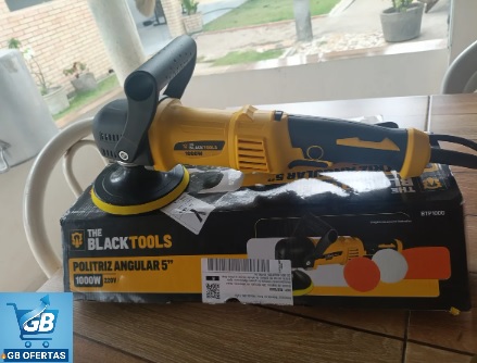 Destaca-se Imagem Enviada e Avaliada por Comprador da Politriz Lixadeira Automotiva Angular Profissional 5 1000w Desmontado na Caixa