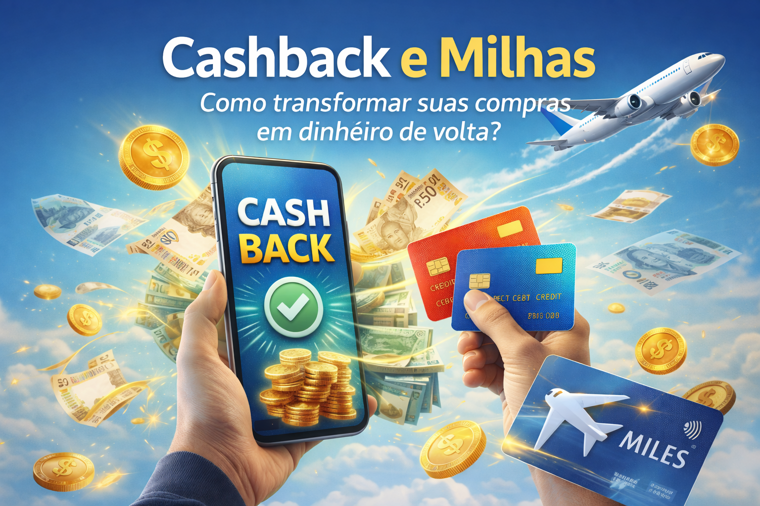 5 Passos para acumular milhas e cashback em todas as suas compras online