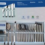 Jogo Talheres Faqueiro Búzios Aço Inox 24 Peças Tramontina