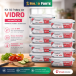 Kit 10 Potes de Vidro Herméticos Star House: Vale a Pena para Marmitas?