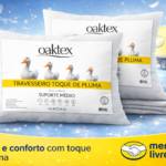 Review: Kit 2 Travesseiros Oaktex Fibra Siliconada Vale a Pena? Análise Completa