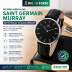 Relógio Saint Germain Murray Vale a Pena? O Minimalismo que Cabe no Bolso