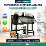 Escorredor de Pia Suspenso Vale a Pena? Ganhe Espaço Real na Cozinha