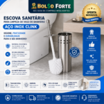 Escova Sanitária Inox Clink Vale a Pena? Higiene e Estilo no Banheiro