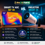 TV 50 Pol ou Projetor Barato? Veja Qual Vale a Pena na Sua Sala!